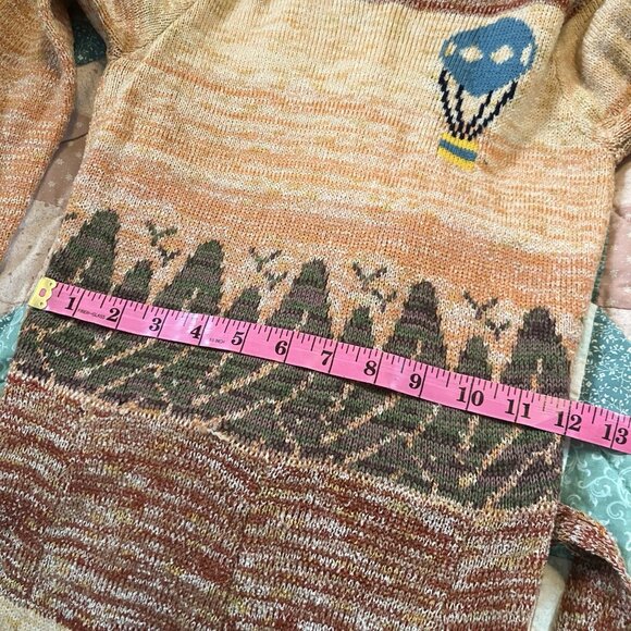 Vintage Mother Nature Joseph Ribkoff Mod Bodycon Knit Dress Womens 70s Boho - Picture 10 of 13